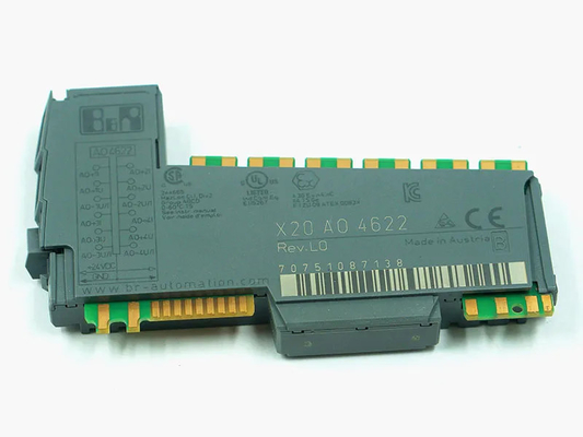 X20AO4622 B&amp;R X20システムPLC入力/出力モジュール4のアナログ出力±10 Vか0から20 MA/4から20 MA