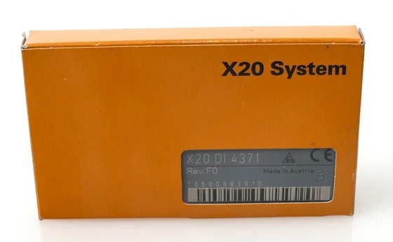 X20DI4371 B&amp;R X20 I/O モジュール 4 つのデジタル入力 3 線接続用の 24 VDC