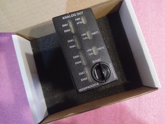 GE IS220PAOCH1A Mark VIe アナログ出力モジュール 0-20 mA,最大900 Ω PLC モジュール