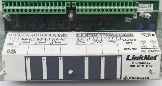 ウッドワード 9905-970 6チャネル入力モジュール 24 Vdc -40°Cから+85°C ストック