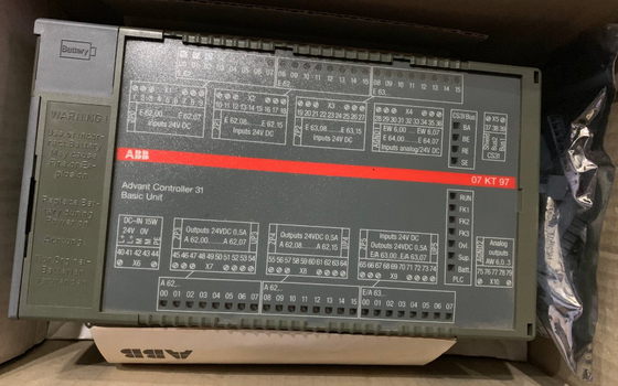ABB 07KT97 GJR5253000R0100 PLC中央ユニット アドバントコントローラ 31 基本ユニット