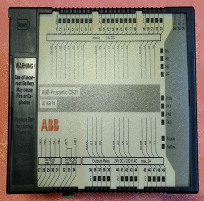 ABB 07KR91 GJR5250000R0303 ベースユニット 07 KR 91, 230 VAC プロセッサモジュール