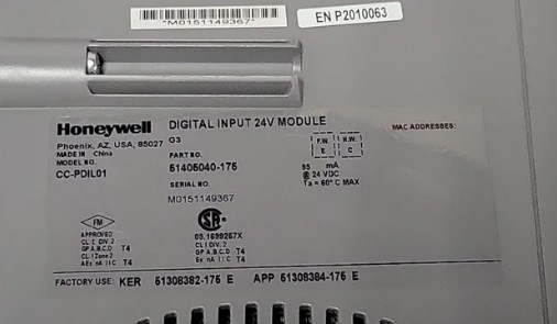 CC-PDIL01 ハニーウェル デジタル入力 24V モジュール 全新 1 年間の保証
