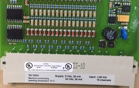 FC-SAI-1620M ハニーウェルの安全管理システムモジュール アナログ入力モジュール
