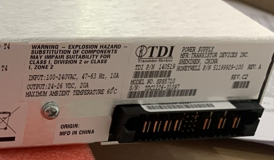 SPS5710 ハニーウェル 51199929-100 電源モジュール