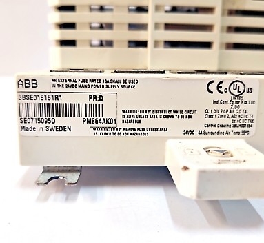 ABB PM864AK01 3BSE018161R1 AC 800M プロセッサユニット CPU I/O モジュール