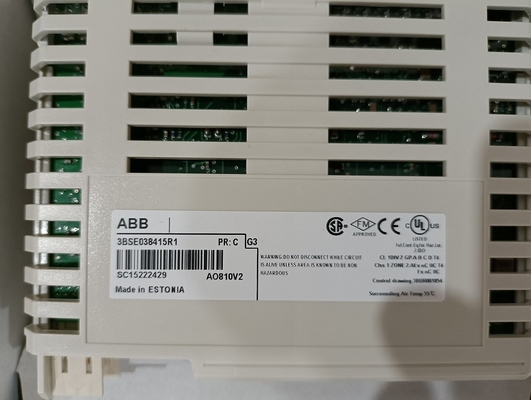 ABB AO810V2 3BSE038415R1 アナログ出力モジュール S800 I/O モジュール 8チャンネル
