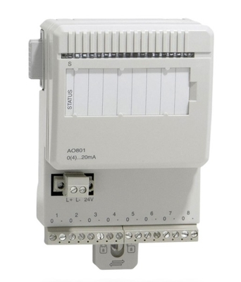 ABB AO801 3BSE020514R1 アナログ出力モジュール 8チャンネル