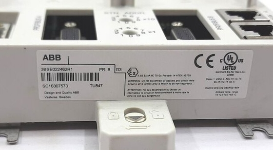 ABB TU847 3BSE022462R1 モジュール終了ユニット S800 I/O モジュール ストック