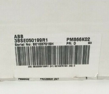 ABB PM866K02 3BSE050199R1 冗長なプロセッサユニット 電力事業者