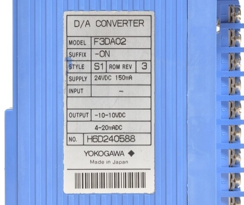 F3DA02-0NS1 YOKOGAWA デジタルアナログ出力モジュール D/A変換PLC
