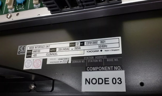 ANB10D-420 YOKOGAWA ESB バスノードユニット フィールド制御ユニット N-IO/FIOシステム アナログ I/O 信号モジュール 二重冗長