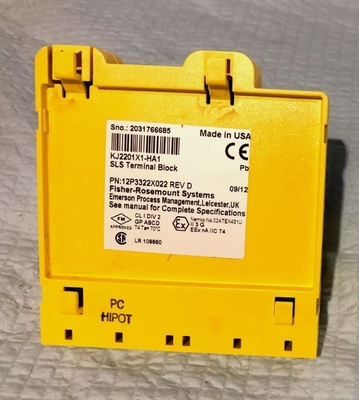 KJ2201X1-HA1 12P3322X022 エマーソン自動制御システムモジュールターミナルブロック