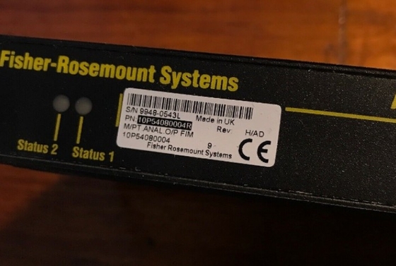 10P54080004 エマーソン 16点 アナログ出力フィールドインターフェースモジュール