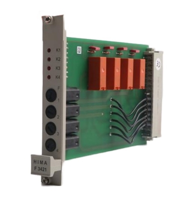 F3412 HIMA 障害 安全なリレー 4チャネルアンプ PLCボード