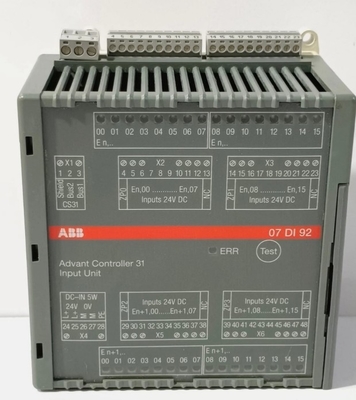 07DI92 GJR5252400R0101 ABB アドバントコントローラ 31 入力ユニット 07 DI 92