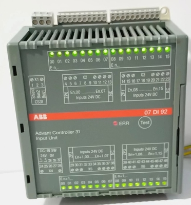 07DI92 GJR5252400R0101 ABB アドバントコントローラ 31 入力ユニット 07 DI 92