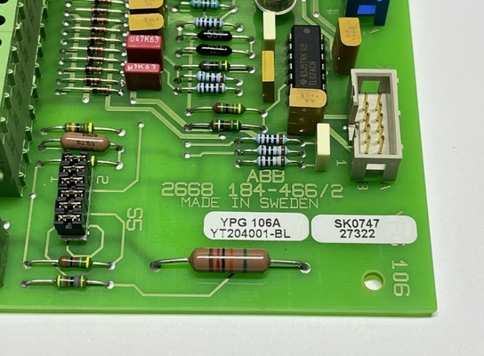 YPG106A YT204001-BL ABB アナログ入力ターミナル