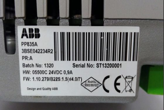 PP835A 3BSE042234R2 ABBタッチパネル