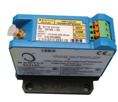 Bently Nevada 18745-03 7200 シリーズ 5 &amp; 8 mm 近接センサー