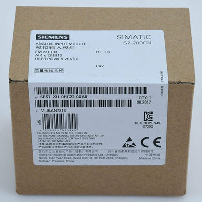 Siemens 6es7231-0hc22-0xa8 simatic Siemens s7-1200 CPU CN EM 231のアナログ入力モジュールの単位