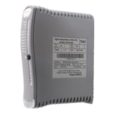 T9451 ICS Triplex PLCはTMR 24 48V DC 8チャネルのデジタル出力 モジュールを信頼した