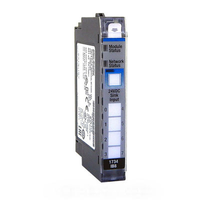 1734-IB8アレン ブラッドリー モジュール24V DC 8チャネルは1734のIoモジュールを沈める