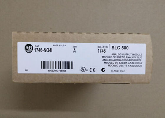 1746-NO4Iアレン ブラッドリーSLC500のアナログの現在の出力モジュール4の非絶縁チャネル
