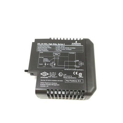 KJ3202X1-BA1エマーソンEPRO DeltaVの高い側面24Vの出力モジュールは入力/出力ターミナルBlk 12P2536X062を溶かした