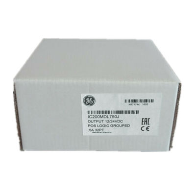 IC200MDL750 GE Fanuc PLC VersaMaxの肯定的な論理の出力モジュール12/24VDC POS論理によって分けられる5A 32PT