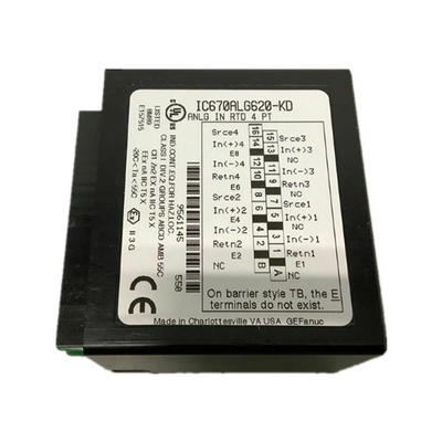 IC670ALG620 GE Fanuc GEのフィールド制御4チャネルRTDのアナログ入力は3ワイヤーGeneral Electricを隔離した