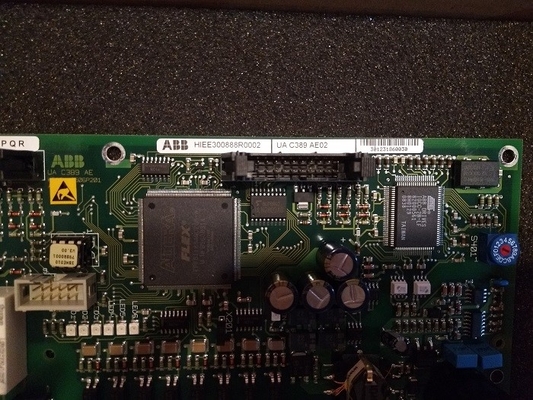 UAC389AE02 ABB装置UA C389 AE01の制御プロセッサモジュールPLCの予備品HIEE300888R0002