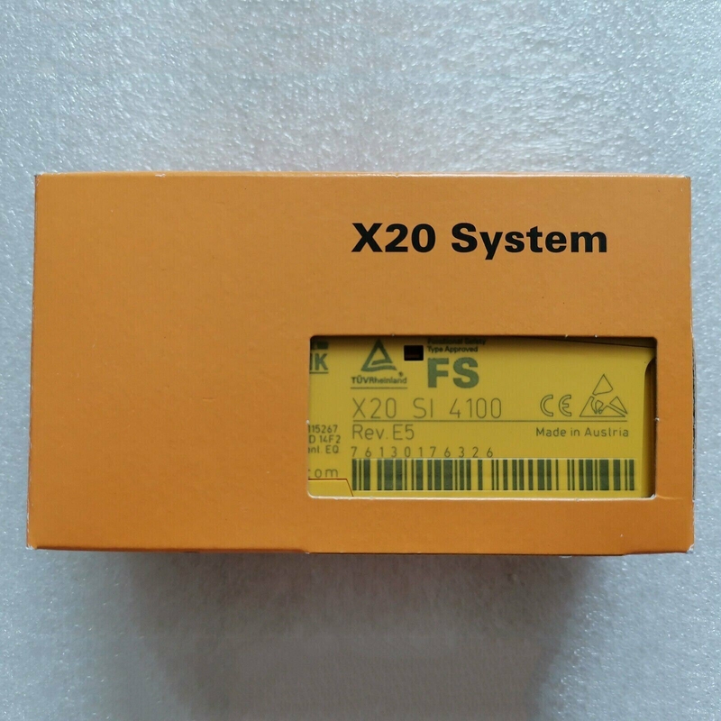 X20SI4100 B&R X20 PLCシステム入力/出力モジュール4のタイプ デジタル入力4パルス出力機構24 VDC