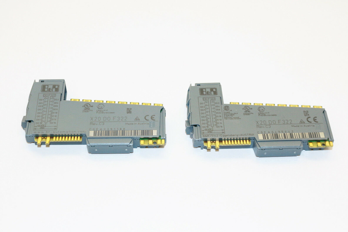 X20DOF322 B&amp;R X20 PLCシステム入力/出力モジュール16のデジタル出力1本のワイヤー関係のための24 VDC