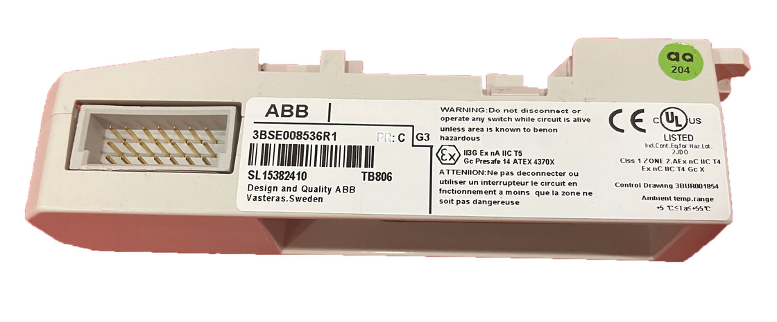 ABB TB806 3BSE008536R1 アドバント 800xA モジュールバス拡張コードアダプタ D-Sub 25, 男性