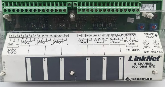 ウッドワード 9905-970 6チャネル入力モジュール 24 Vdc -40°Cから+85°C ストック
