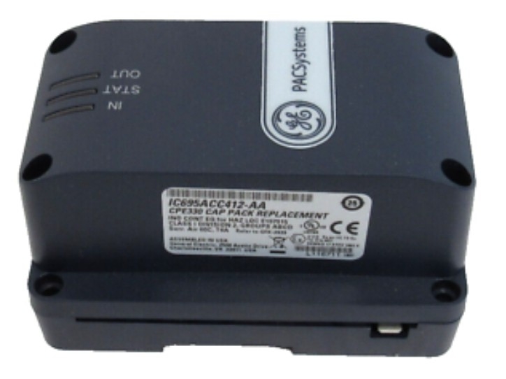 IC695ACC402 GE PACSystems RX3i エネルギーパックアクセサリーモジュール CPE330 RX3i 電力変動または停電時のCPUコントローラ