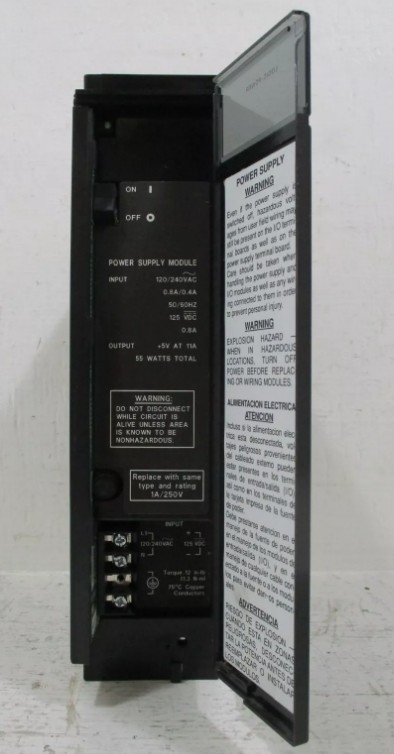 IC697PWR710 GE プログラム可能な制御器 電源モジュール 55 W 120/240 VAC 125 VDC