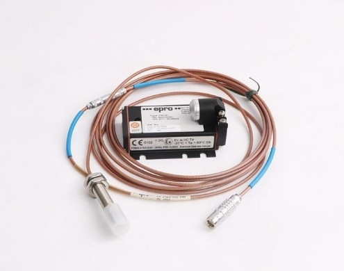 PR6424/002-030 EPRO 16mm エディ電流センサー M18x1.5 装甲ケーブルなし 62.5mm 全センサー長さ