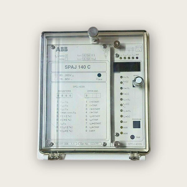 SPAJ140C-CA ABB ベイリー インフィ 90 保護リレー 超電流と地球故障保護