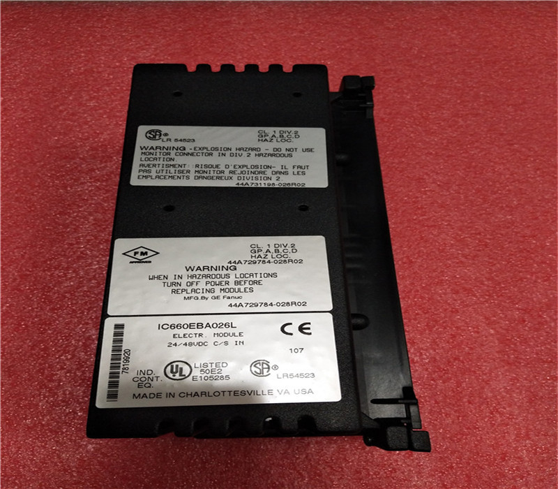 IC660BBA026 GE Fanuc GEの天才現在の源のブロック24 48VDC General Electricをアナログ入力